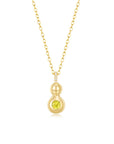 The Droplet Necklace YG (Nov) - Eclat by Oui