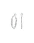 Lily Hooped Earrings (Medium)