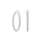 Lily Hoop Earrings (Large) (Sample)