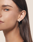 3-Stone Huggies 4mm (Model) - Eclat by Oui