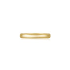 Infinite Men's Ring YG (3mm) (Front) - Eclat by Oui