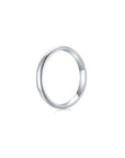 Infinite Men's Ring WG (3mm) (Side) - Eclat by Oui
