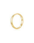 Infinite Men's Ring YG (3mm) (Side) - Eclat by Oui