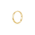 Infinite Men's Ring (Single Stone) YG (3mm) (Side) - Eclat by Oui