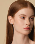 4 Prong Ear Studs 0.5CT (Model) - Eclat by Oui