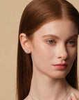 4 Prong Ear Studs 1.5CT (Model) - Eclat by Oui