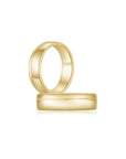 Signia Men's Ring YG (6mm) (Both) - Eclat by Oui