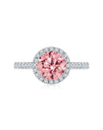 Annabelle in Pink Ring (Front) - Eclat by Oui
