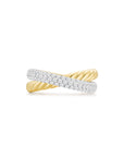 Braided Twist Ring (Front) - Eclat by Oui