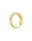 Braided Twist Ring (Side) - Eclat by Oui
