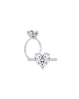 Calista Heart Solitaire Ring (Both) - Eclat by Oui