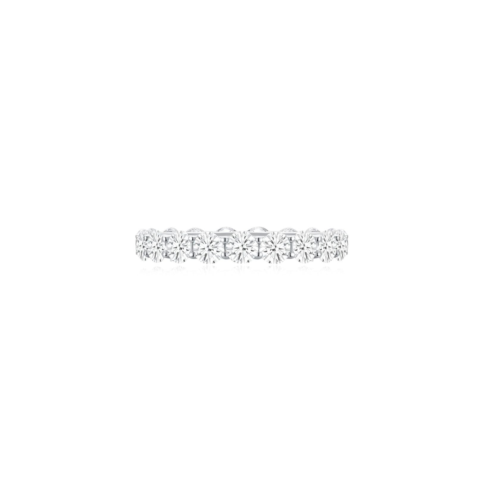 Charlotte Full Eternity Ring 0.1CT (Front) - Eclat by Oui
