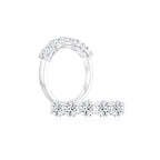 Charlotte Gallery Half Eternity Ring (Sample)