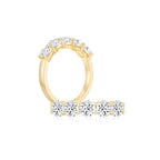 Charlotte Gallery Half Eternity Ring (Sample)