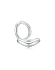 Cloud Puff® V Plain Ring WG (Both) - Eclat by Oui