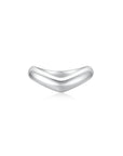 Cloud Puff® V Plain Ring WG (Front) - Eclat by Oui