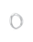 Cloud Puff® V Plain Ring WG (Side) - Eclat by Oui