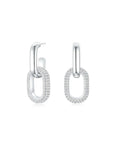 Cloud Puff Detachable Link Earrings (Gold + Pave) (Old Setting) - Eclat by Oui