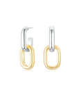 Cloud Puff Detachable Link Earrings (Gold + Gold) (Old Setting) - Eclat by Oui