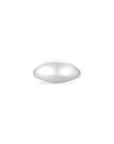 Cloud Puff® Dome Ring (White Gold) (Front) - Eclat by Oui
