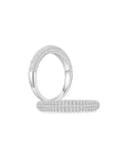 Cloud Puff® Pave Ring (3.7mm) WG Both - Eclat by Oui
