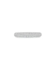 Cloud Puff® Pave Ring (3.7mm) WG Front - Eclat by Oui