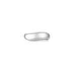 Cloud Puff® Wavy Ring (White Gold) (Front) - Eclat by Oui