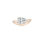 Cloud Puff® Solitaire Ring RG (Front) - Éclat by Oui