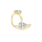 Cloud Puff® Solitaire Ring YG (Both) - Éclat by Oui