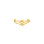 Cloud Puff® V Ring YG (Front) - Éclat by Oui