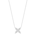 Cluster Marquise Necklace (Front) - Eclat by Oui