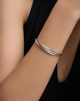 Double-Edged Bangle WG (Model) - Eclat by Oui
