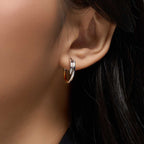 Double-Edged Earrings WG (Model) - Eclat by Oui