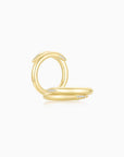 Double-Edged Ring YG (Both) - Eclat by Oui