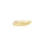 Double-Edged Ring YG (Front) - Eclat by Oui