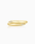 Double-Edged Ring YG (Front) - Eclat by Oui