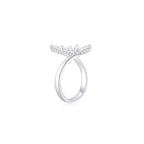 Double Cluster Marquise Ring WG (Side) - Éclat by Oui
