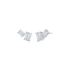Double Emerald Ear Climber WG - Éclat by Oui