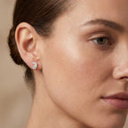 Double Pear Ear Studs (AI Model) - Éclat by Oui
