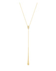 Dripping Gold Y Necklace YG - Eclat by Oui