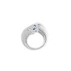 Duo Leopard Ring WG (Side) - Éclat by Oui