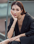 X-Factor Pave Hoop Earrings (Lifestyle) - Eclat by Oui