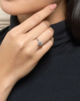 Éclat Classic Round Solitaire Plain Ring 1CT (6 Prong) (Model) - Eclat by Oui
