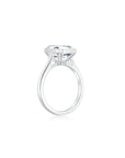 Emerald Bezel Ring (WG) Side - Eclat by Oui