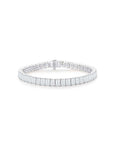 Emerald Tennis Bracelet White Gold - Eclat by Oui