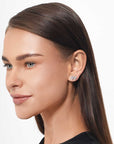Emerald Step Ear Climbers (Model - Eclat by Oui