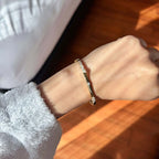 Encrusted Radiance Bangle YG (TryOn) - Éclat by Oui