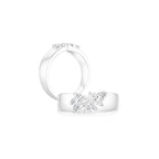 Encrusted Moissanite Ring WG (Both) - Éclat by Oui