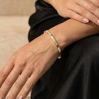 Encrusted Radiance Bangle (Model) - Éclat by Oui