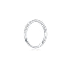 Giselle Half Eternity Ring WG (Side) - Éclat by Oui